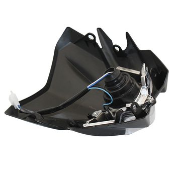 HL104 LED фар за офроуд Kawasaki KLX125/KLX150 със абажур-тип капачка, вход 12V, номинално напрежение 35V, защита Class A