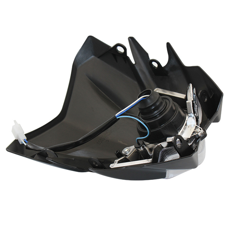 HL104 LED фар за офроуд Kawasaki KLX125/KLX150 със абажур-тип капачка, вход 12V, номинално напрежение 35V, защита Class A