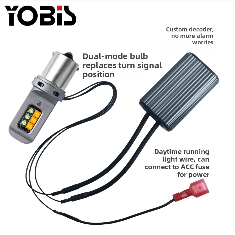 Ubis ZXSC-CREE-12TZ dvojfarebná LED smerovka, 12V, 10W, CREE LED, 6000K, životnosť 50 000 h