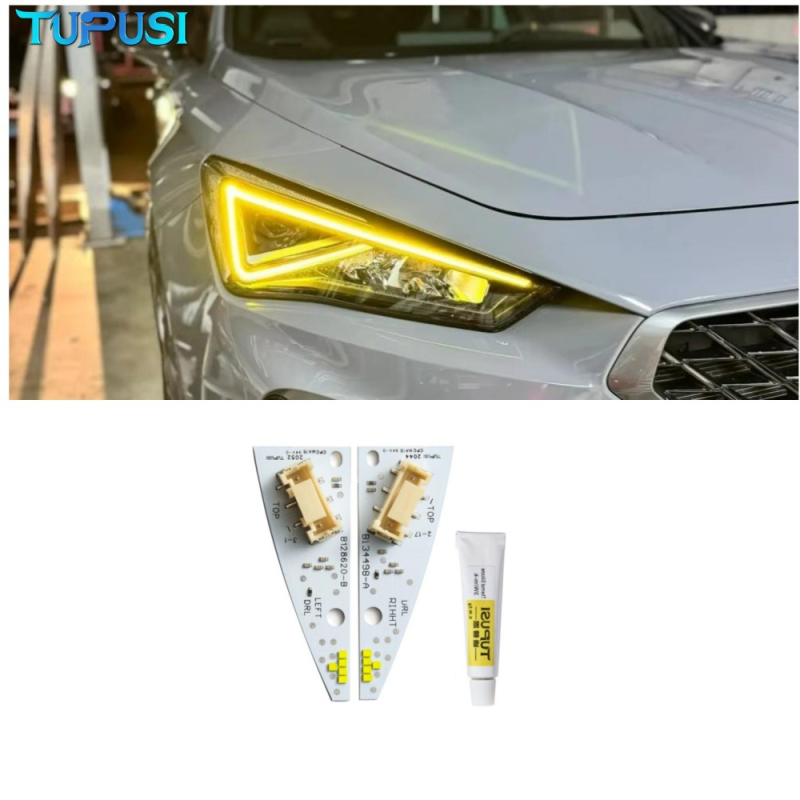Chip izvora DRL-a s promjenom boje za SEAT Leon MK4 Cupra i SEAT Tarraco – PCB, IP68, 18V, 6000LM, 1A