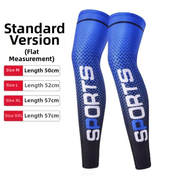 Ice Tray Vasaras velosipēdu kāju aizsargs – UV aizsardzība, Ice Silk Lycra, ātra žāvēšana, neslīdoši ceļgalu sargi