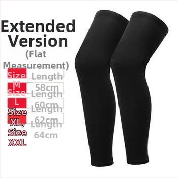 Ice Tray Vasaras velosipēdu kāju aizsargs – UV aizsardzība, Ice Silk Lycra, ātra žāvēšana, neslīdoši ceļgalu sargi