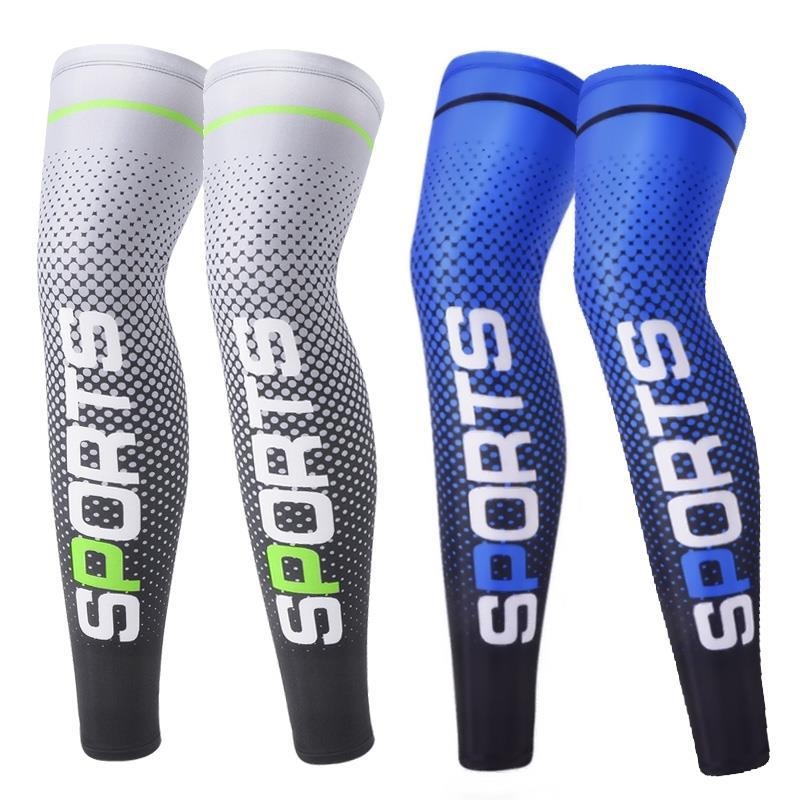 Ice Tray Ljetni navlaka za nogu za biciklizam – UV zaštita, Ice Silk Lycra, brzo sušenje, Protuklizni štitnici za koljena