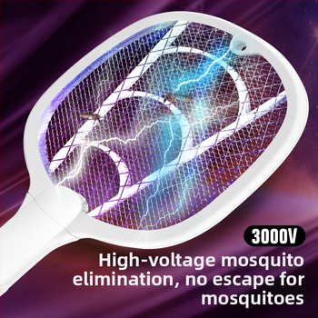 USB punjiva kućna električna sprava za komarce s postoljem – dvostruka funkcija lampe za uništavanje komaraca s LED, ugrađena baterija 1001–1600 mAh, punjenje 1–3 sata, pokrivenost do 10 m²