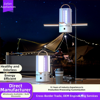 3-v-1 vonkajšia lampa na hubenie komárov s LED, 220V, stolová alebo nástenná inštalácia, model 638, prispôsobiteľná