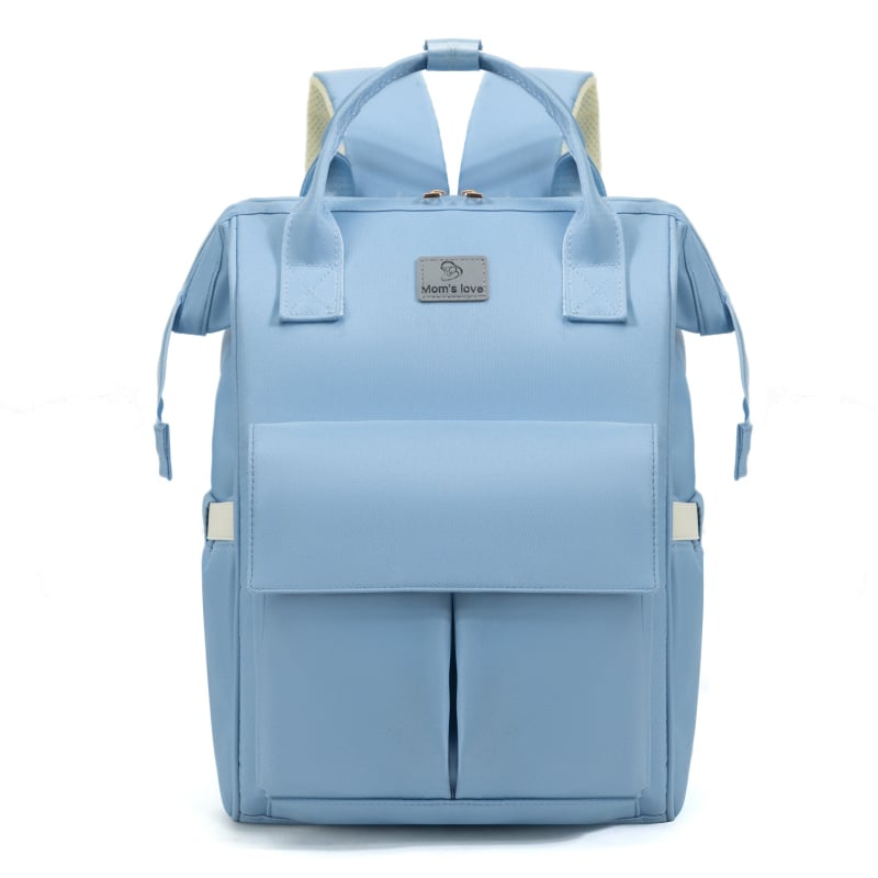 Lagani ruksak za mamu i bebu, višenamjenski ruksak za izlazak, gradski stil, Oxford tkanina, poliester podstava, naramenice s jastučićem zraka