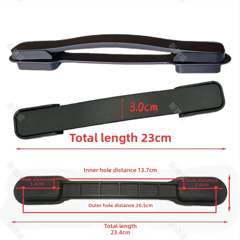 PU materjalist kohvri käepide | Koormuse vähendamine | Kottide aksessuaarid | 2024 sügis