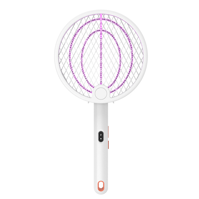 2-in-1 elektromos szúnyogcsapda és ölő, beltéri/kültéri használatra, újratölthető lítium akkumulátor 800-1200mAh, UVA lila fény