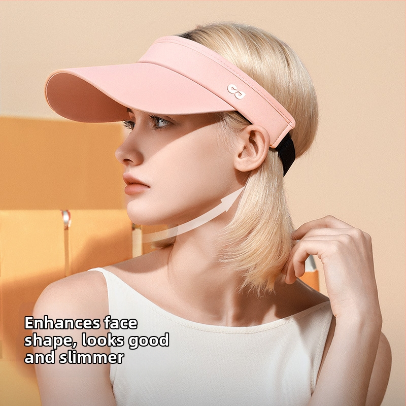Unisex vonkajšia športová klobúk s UV ochranou, Nylon/Spandex, potlačené logo, prispôsobiteľné, vhodné na beh, cyklistiku a tenis