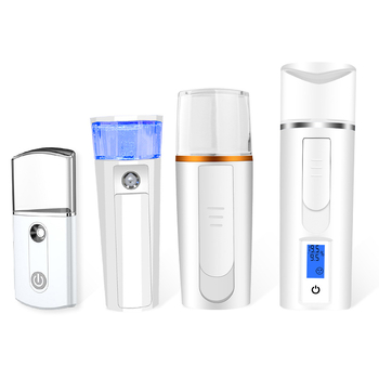 Dispozitiv portabil de frumusețe cu pulverizare rece, pulverizator facial, 1 viteză, carcasă ABS, timp de ceață până la 10 secunde