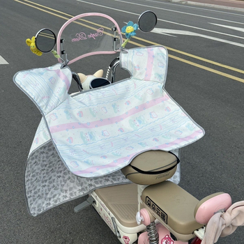 Cuvertură anti-vânt pentru vehicule electrice — material plastic, marcă Unique, imprimare logo disponibil