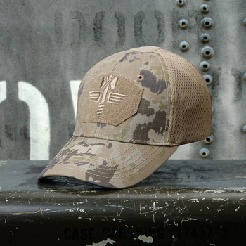Chief taktiline baseballimüts skorpionikamuflaažiga, hingav ja kriimustuskindel materjal, täiskasvanud, unisex, välispordiks
