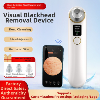 Vizualus juodųjų taškų šalinimo prietaisas — elektrinis suktukas, ABS korpusas, 3 pakopos, porų valymas