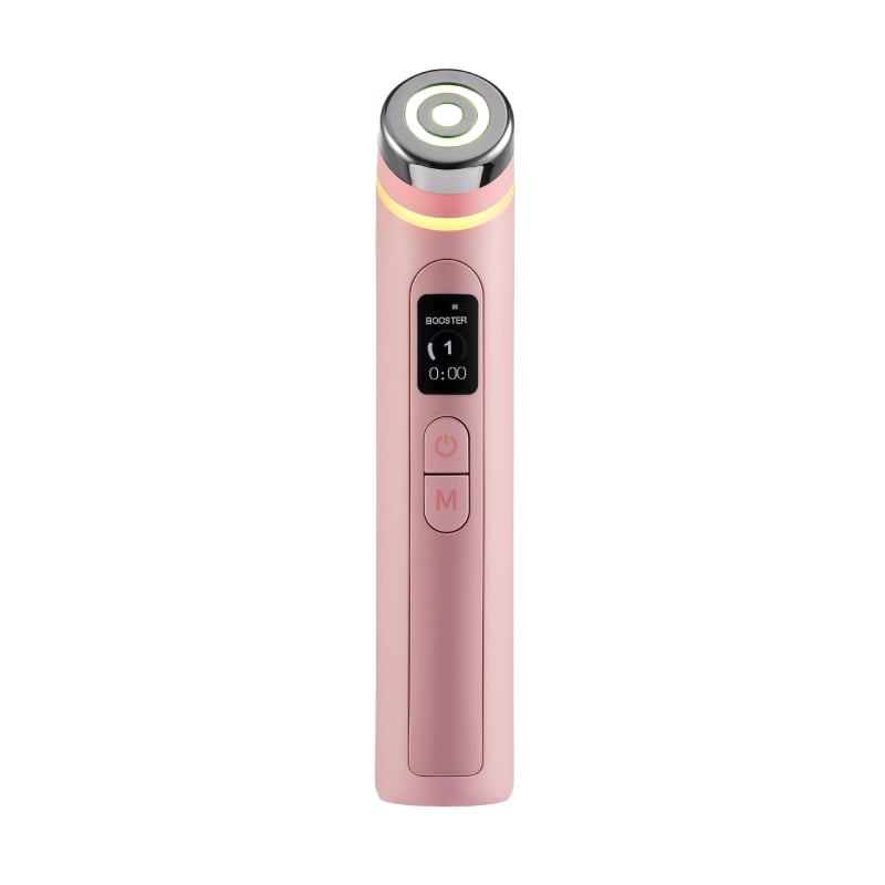 Dispozitiv facial cu EMS microcurent și terapie cu LED pentru uz casnic, portabil, baterie încorporată 2000-4000 mAh, rating IPX0