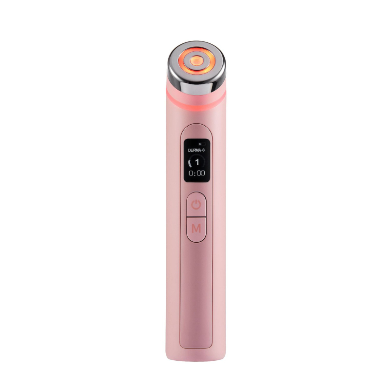 Dispozitiv facial cu EMS microcurent și terapie cu LED pentru uz casnic, portabil, baterie încorporată 2000-4000 mAh, rating IPX0