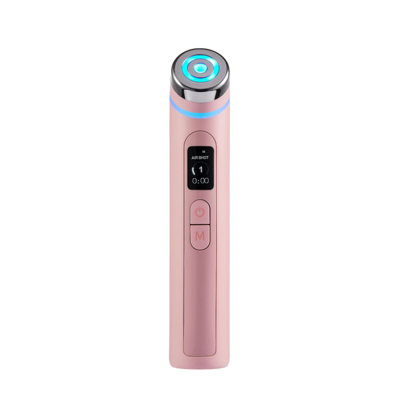 Dispozitiv facial cu EMS microcurent și terapie cu LED pentru uz casnic, portabil, baterie încorporată 2000-4000 mAh, rating IPX0