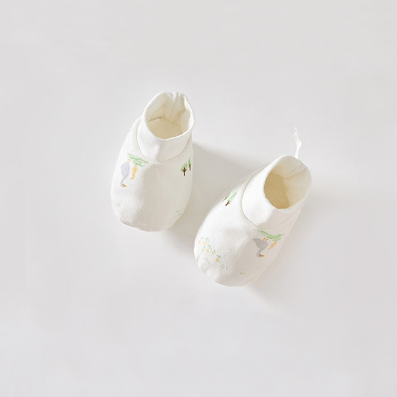 Νεογέννητα Αντι-Γρατσουνιές Γάντια και Κάλυμμα Ποδιών, 100% Βαμβάκι, Τύπος Α, χωρίς οστά, για 0–12 μηνών