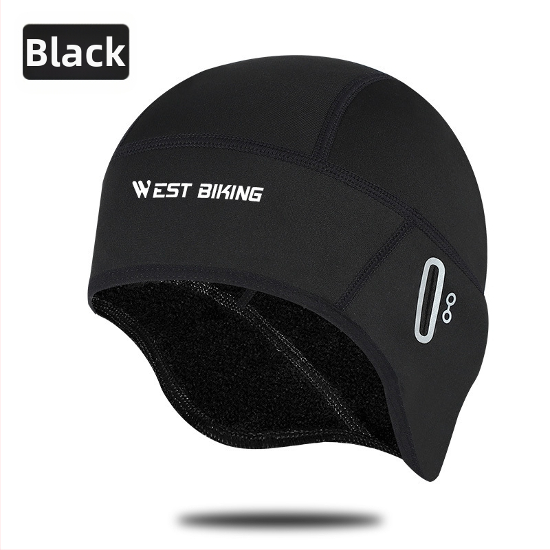 Športová čiapka s dierkou na okuliare, flísová výstelka, polyester/flís, unisex dospelí, pre outdoor