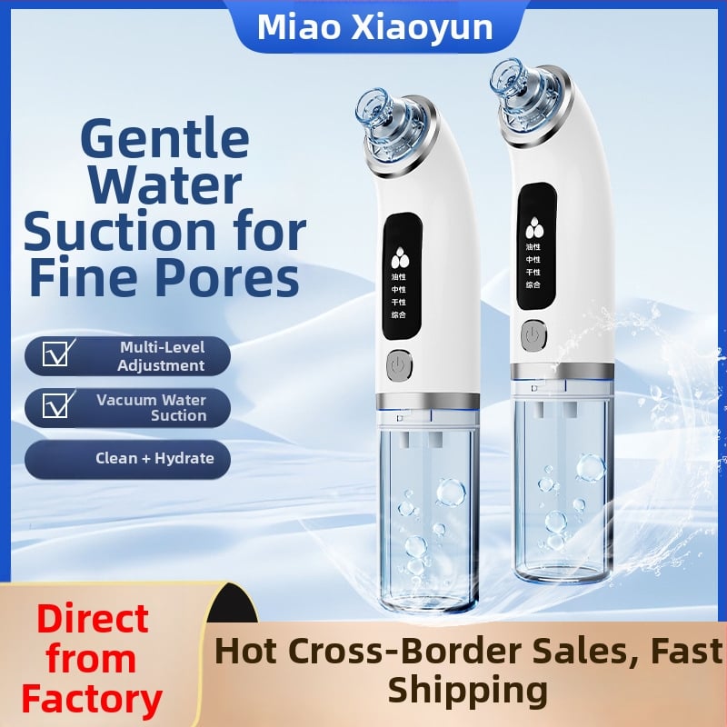 Meow xiaoyun XQP elektrinė veido siurbimo įranga su deguonies infuzija ir drėkinimu, 4 greičiai, CE/FCC, namų naudojimui