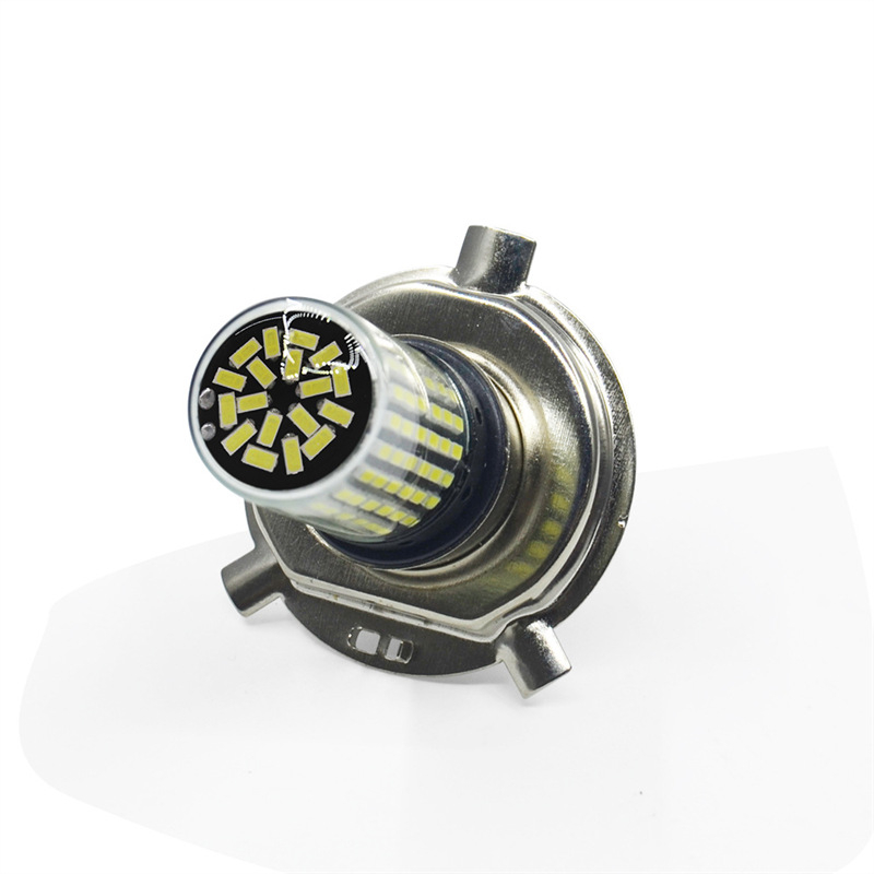 LED prednje svjetlo za auto i motocikl H4.ba20d.p15d, 12V, 4014LED, aluminijsko kućište, vijek trajanja 60000 sati