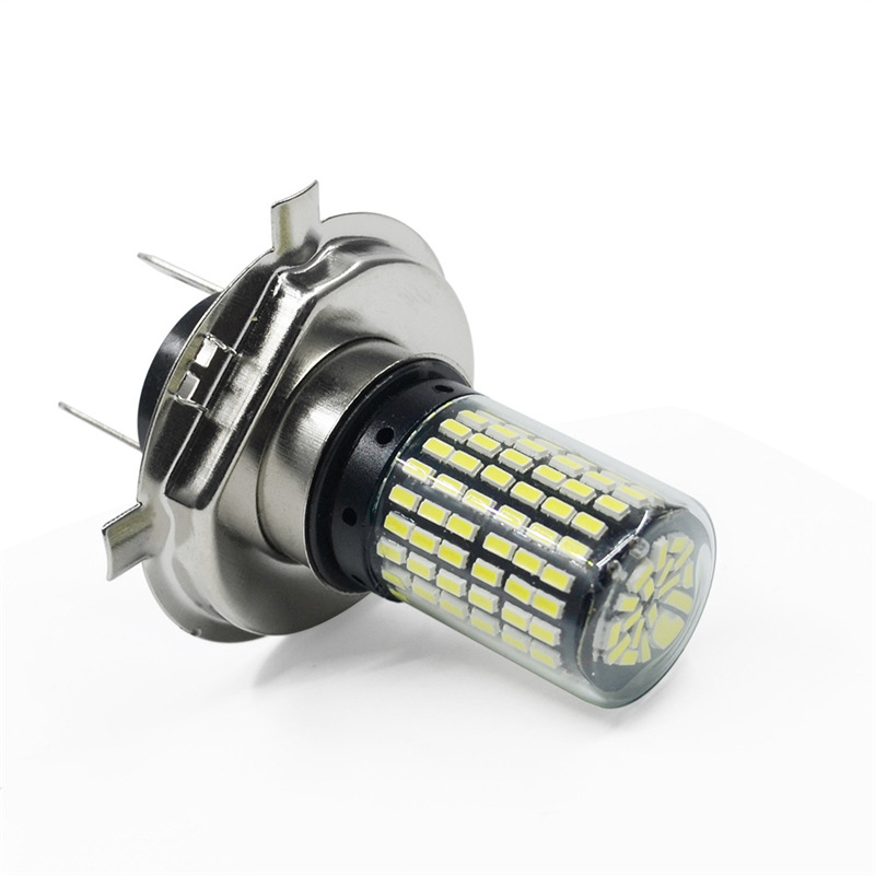LED prednje svjetlo za auto i motocikl H4.ba20d.p15d, 12V, 4014LED, aluminijsko kućište, vijek trajanja 60000 sati