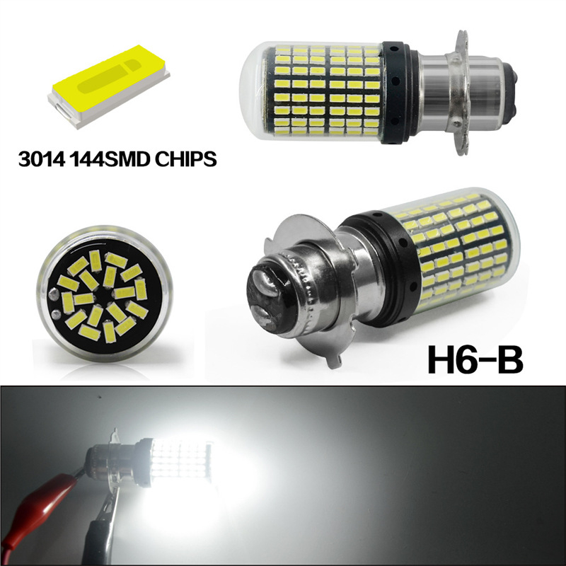 LED prednje svjetlo za auto i motocikl H4.ba20d.p15d, 12V, 4014LED, aluminijsko kućište, vijek trajanja 60000 sati