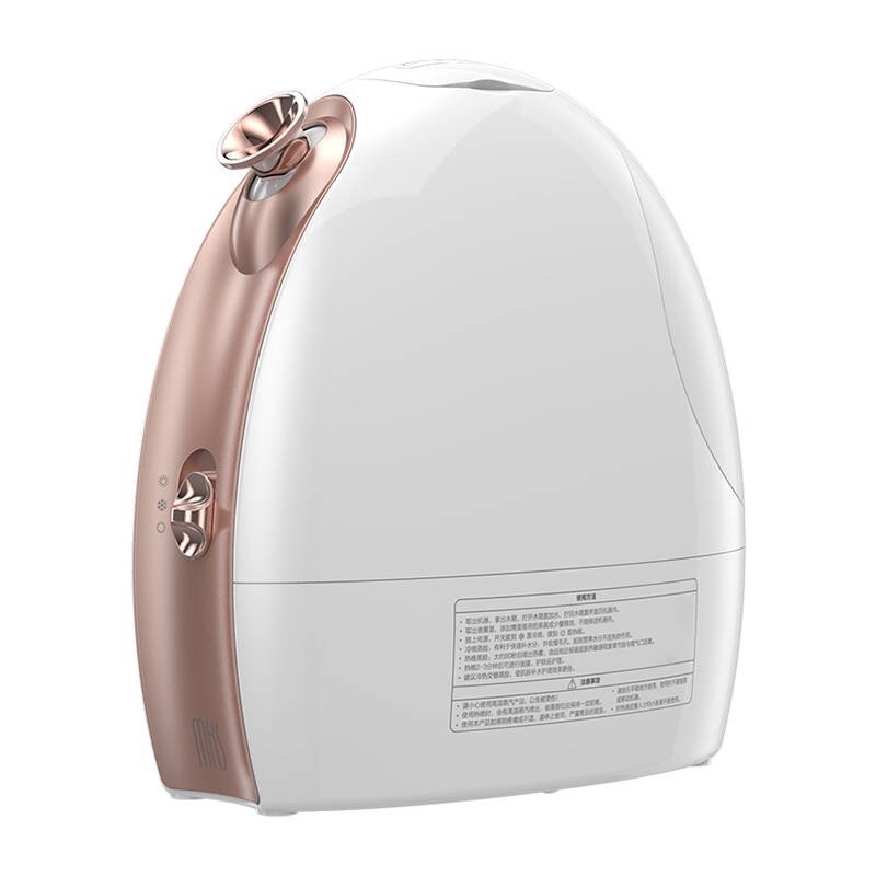 Meix vaporizator facial pentru uz casnic cu aromaterapie, abur cald și rece, 2 viteze, carcasă electroplacată, timp de ceață 31–60 s