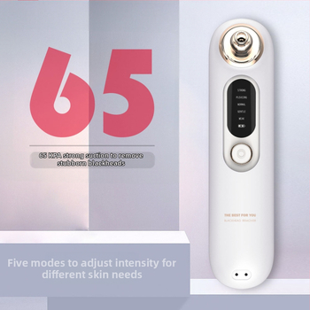 Elektrinis juodųjų dėmių šalinimo įrenginys ir porų valytuvas, modelis Y003, 5 greičių sukimasis, ABS korpusas, CE/FCC/ROHS/FDA sertifikuotas