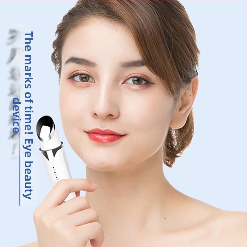 Szemmasszírozó melegítéssel — újratölthető 300–500 mAh akkumulátor, IPX3 vízálló, otthoni használatra, 2018-ban kiadva