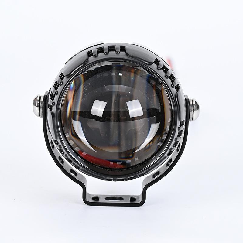 Лазерен LED фар за мотоциклет/електрическо превозно средство с фокусна леща, 18W, DC12-80V, IP65, алуминиев корпус Hongke