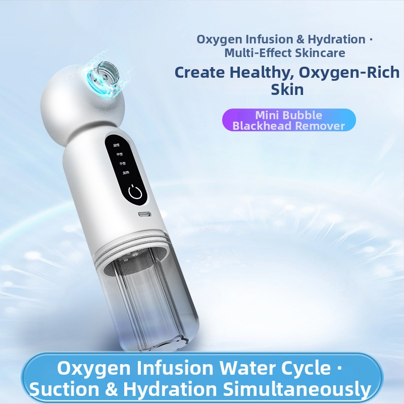 MR-01A Ultraskaņas ierīce melno punktu noņemšanai ar karsto kompresiju un mitrināšanu, 3 ātrumi, portatīva sejas skaistumkopšanas ierīce