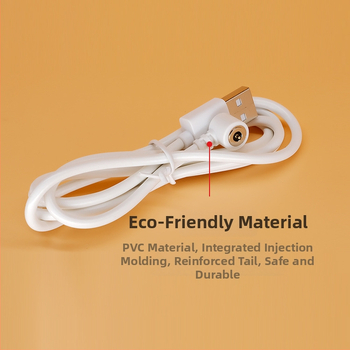 Zero ao 8mm-es szögletes mágneses töltőkábel cserélhető férfi és női csatlakozókkal, N52 Pogopin, nagy áramerősség