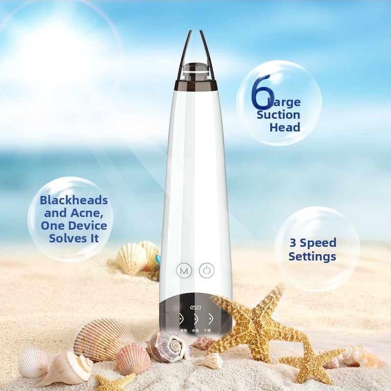 Elektrinis juodųjų taškelių šalinimo įrenginys ir porų valytuvas, nešiojamas, modelis 503, ženklas Ya Indigo, veikimo režimas: elektrinis pasukimas, 3 greičiai