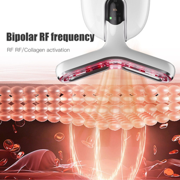 Nyak szépség készülék – emelés és feszesítés; ráncok csökkentése; arc lifting – rezgő masszázs; fotonos szépség