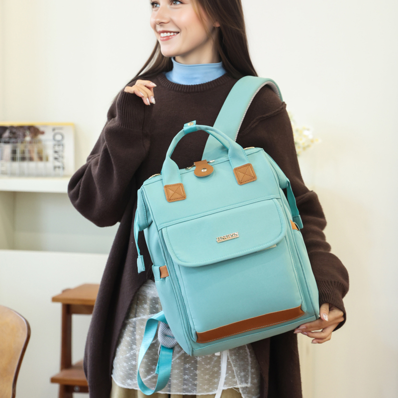 Mama és baba hátizsákja nagy kapacitású, könnyű, vízálló, Oxford anyagból