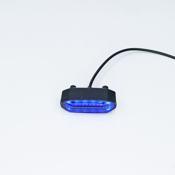 LED мигач за електрически мотоциклет/скутер, 12V, IP68, ABS корпус, 1W