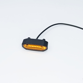 LED мигач за електрически мотоциклет/скутер, 12V, IP68, ABS корпус, 1W