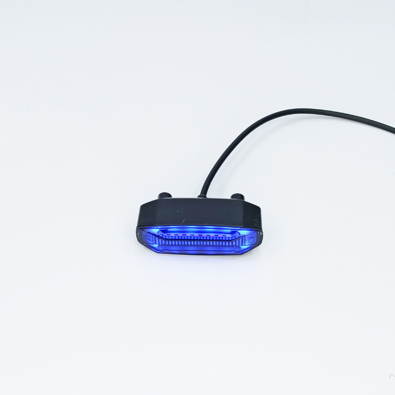 LED мигач за електрически мотоциклет/скутер, 12V, IP68, ABS корпус, 1W