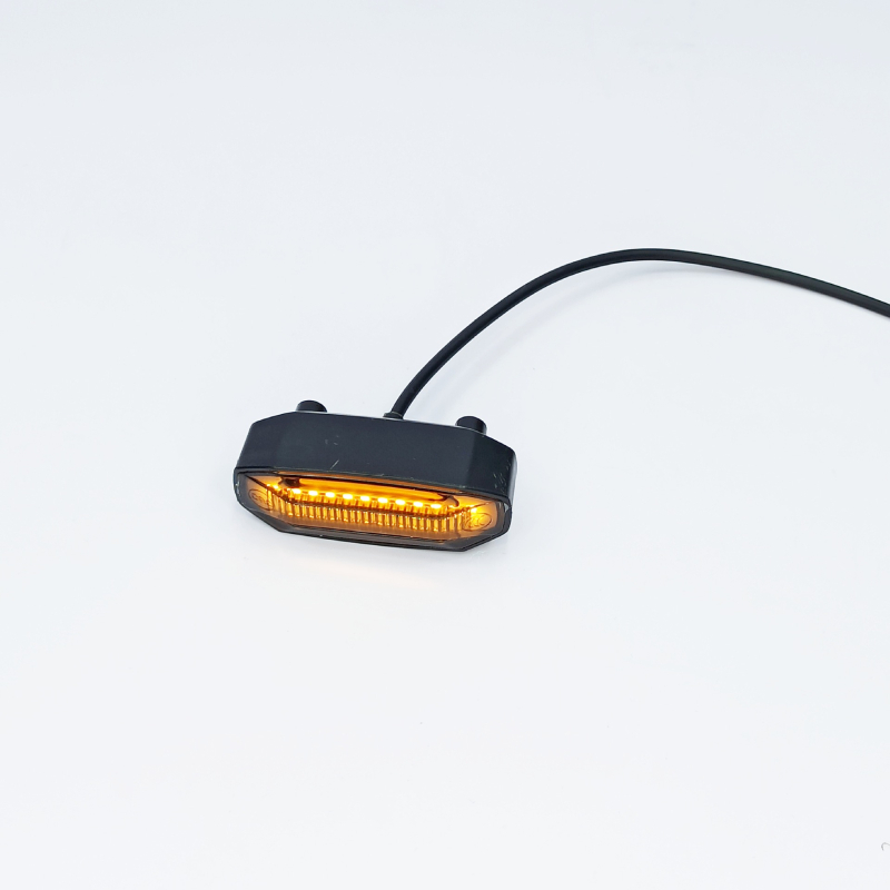 LED мигач за електрически мотоциклет/скутер, 12V, IP68, ABS корпус, 1W