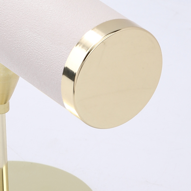 Suport pentru brățări, formă T, din piele, carcasă metalică, execuție prin îmbinare