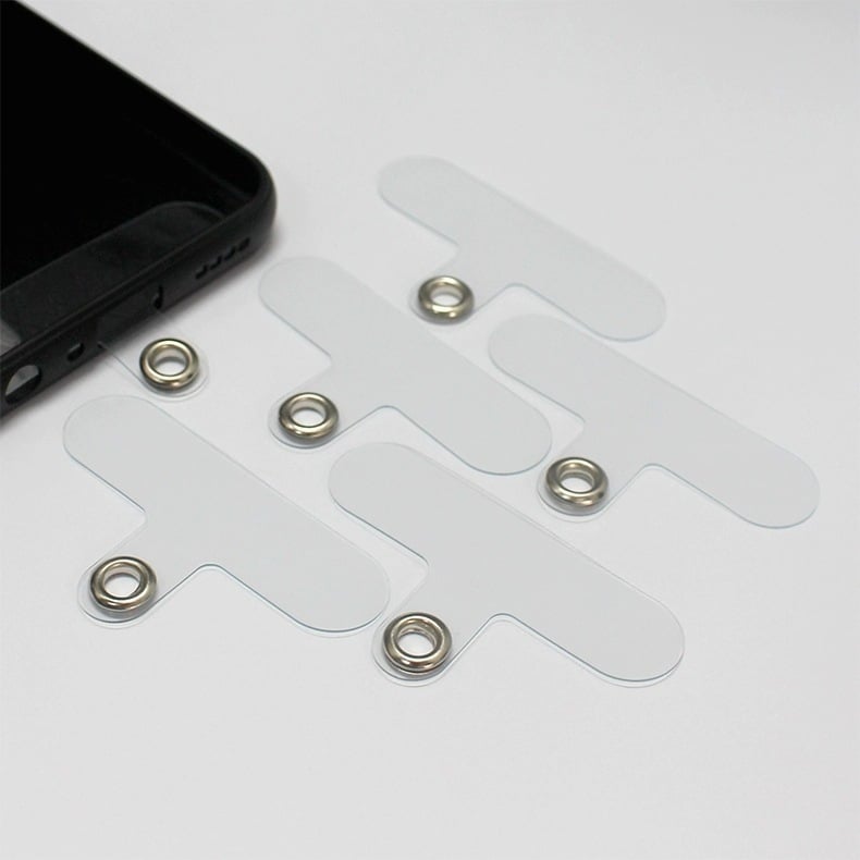 Telefona lietas kaklaraišas klips – TPU, injekcijas formēšana, universāls dizains, vairumtirdzniecības iepakojums, dekoratīvs