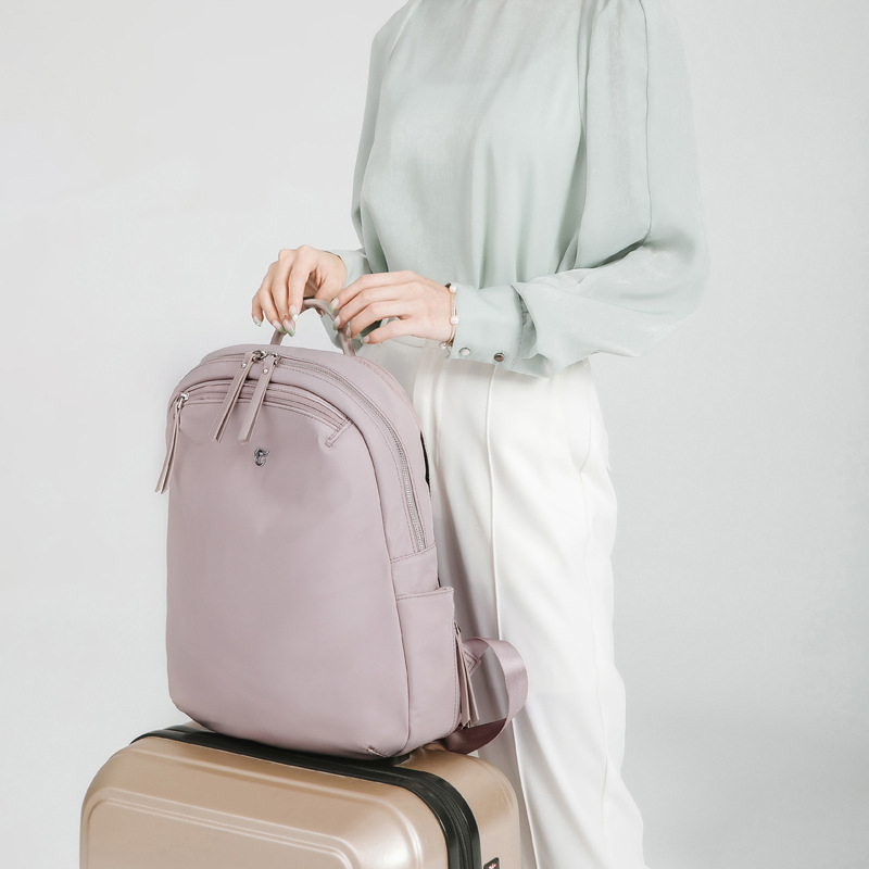 Rucsac pentru laptop, material Oxford, impermeabil, anti-furt, spate ergonomic, capacitate sub 20L