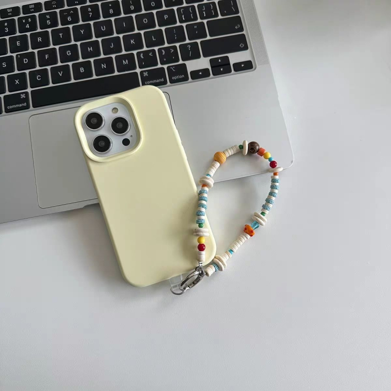 Ručni pleteni privjesak za telefon s perlicama, lančić za mobitel, karikatura životinja, plastični/smolni materijal, jesen 2024 izlazak