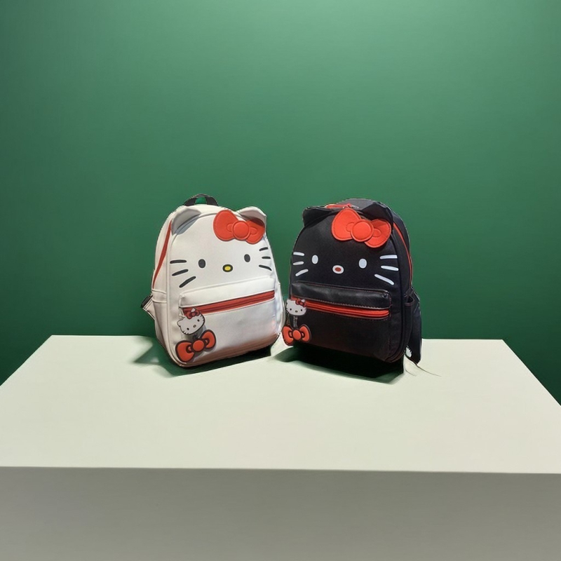 Japanski stil školska ruksak s anime motivom — svježi i slatki stil, PU materijal, proširiva dizajn, kapacitet do 20 L, stane laptop do 9 inča, svakodnevna upotreba