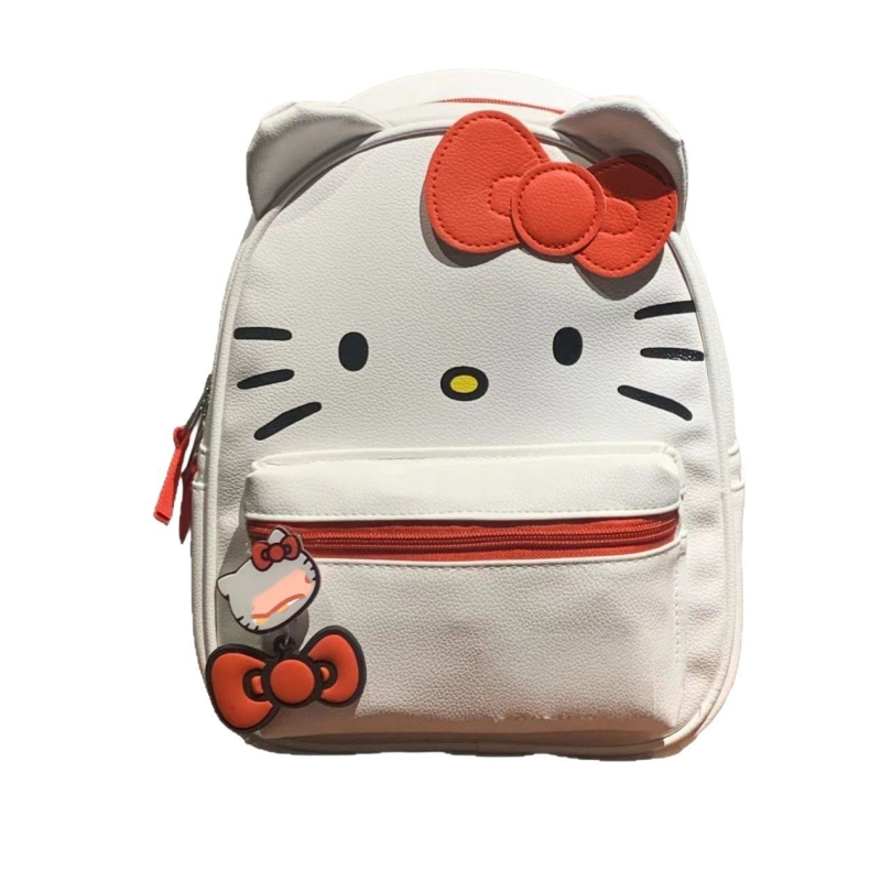 Japanski stil školska ruksak s anime motivom — svježi i slatki stil, PU materijal, proširiva dizajn, kapacitet do 20 L, stane laptop do 9 inča, svakodnevna upotreba