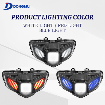 LED dnevna svjetla za Yamaha Y15ZR V2 LC135V8, HPMP-D009, ABS kućište, akrilno sjenilo, prilagodba dostupna