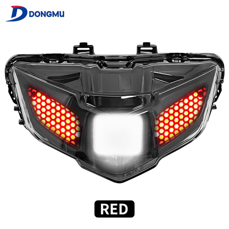 LED dnevna svjetla za Yamaha Y15ZR V2 LC135V8, HPMP-D009, ABS kućište, akrilno sjenilo, prilagodba dostupna