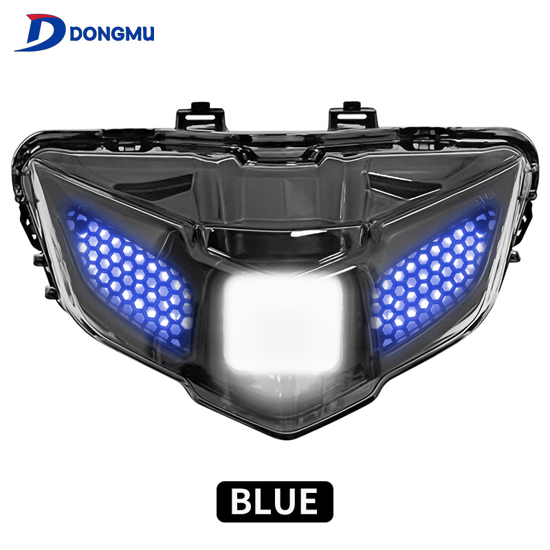 LED dnevna svjetla za Yamaha Y15ZR V2 LC135V8, HPMP-D009, ABS kućište, akrilno sjenilo, prilagodba dostupna