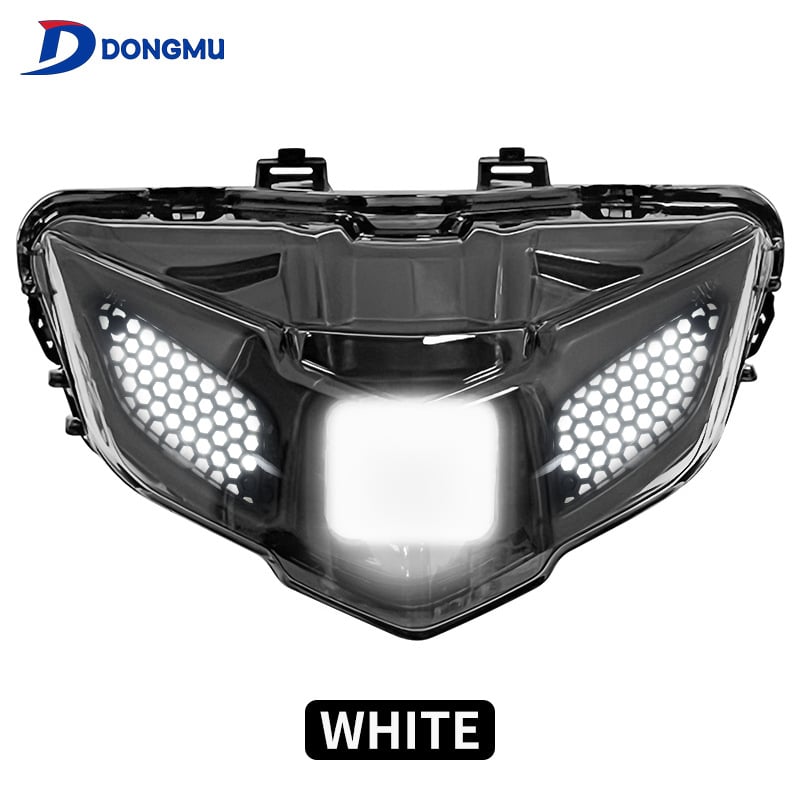 LED dnevna svjetla za Yamaha Y15ZR V2 LC135V8, HPMP-D009, ABS kućište, akrilno sjenilo, prilagodba dostupna