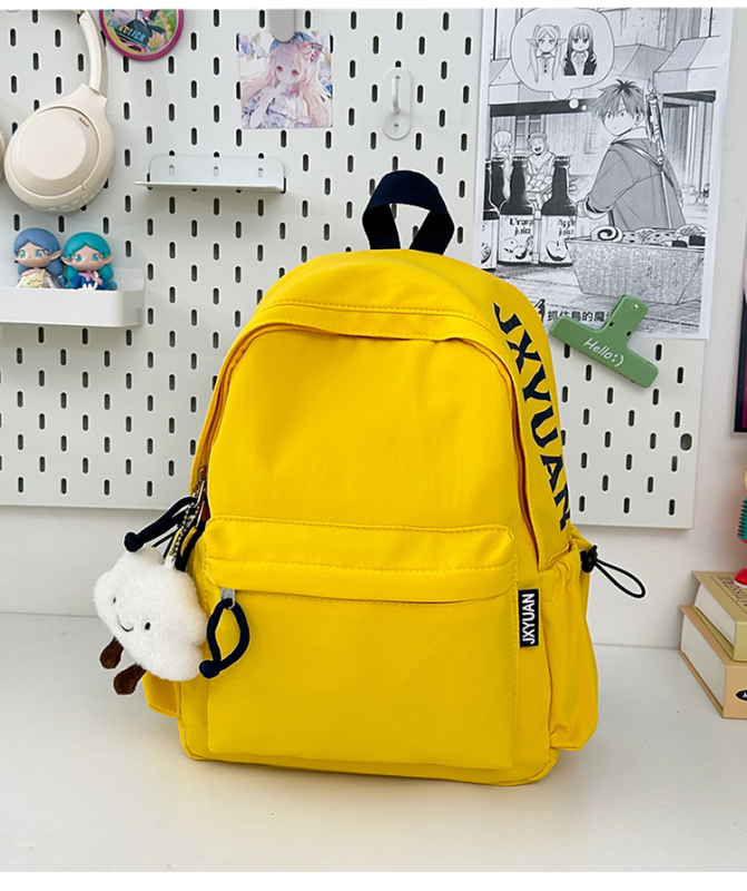 Unisex nylon ranac – 20–35L, pretinac za 10-inčni laptop, izdržljiv, gradski minimalistički stil